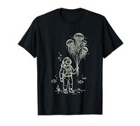 Surrealista Ocean Estética Deep Sea Diver Camiseta