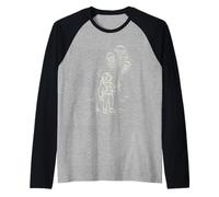 Surrealista Ocean Estética Deep Sea Diver Camiseta Manga Raglan