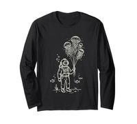 Surrealista Ocean Estética Deep Sea Diver Manga Larga
