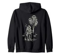 Surrealista Ocean Estética Deep Sea Diver Sudadera con Capucha