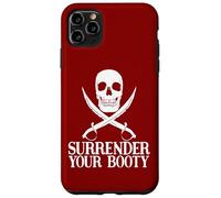 Surrender Booty Divertido Barco Pirata Crucero Capitán Equipo Pirata Carcasa para iPhone 11 Pro MAX