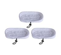 Surrgound Almohadillas de microfibra para mopa de vapor Bissell 1867 y Morphy Richards 720020, compatibles con la pieza # 203-2158, 2032158, 3255, 32525, 3 unidades
