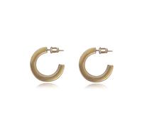 Surrounded Forest Pendientes de aro de cobre vintage étnicos antiguos para mujer, aros de bronce hipoalergénicos para mujer, 25 millimeters, Cobre, Sin piedra preciosa