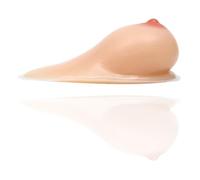 Surrycee Formas de Pechos de Silicona en Forma de lágrima, mastectomía, Pechos postizos autoadhesivos, Pechos postizos para travesti o transgénero, Cosplay,Nude,EE Cup (1600g/Pair)