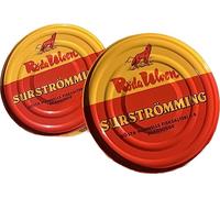 Surströmming ARENQUE | Especialidad sueca | Röda Ulven 300g/400g Lata (arenque fermentado) | Desafío Surströmming | Pescado de Suecia