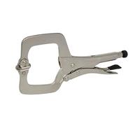 SURTEK - Pinza de fijación en C de 27,9 cm con ajuste rápido de numeración y acabado níquel satinado - 115089