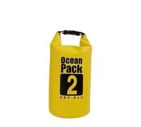 Surtep Ocean Dry Bag Bolsa impermeable ideal para lanchas a motor, veleros, motos acuáticas, rafting, kayaks, canoas, paddleboards, camping, pesca 2/3/5/10/15/20/25/30L, amarillo, 2l, DryBag