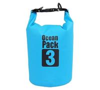 Surtep Ocean Dry Bag Bolsa impermeable ideal para lanchas a motor, veleros, motos acuáticas, rafting, kayaks, canoas, paddleboards, camping, pesca 2/3/5/10/15/20/25/30L, azul, 3 L, DryBag