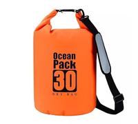 Surtep Ocean Dry Bag Bolsa impermeable ideal para lanchas a motor, veleros, motos acuáticas, rafting, kayaks, canoas, paddleboards, camping, pesca 2/3/5/10/15/20/25/30L, naranja, 30 L, DryBag