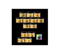 Surtido 13 unidades golden tickets naruto shippuden