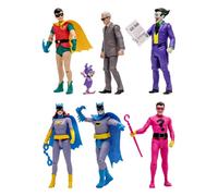 Surtido 6 Figuras Mcfarlane Dc Retro