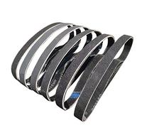 Surtido de 24 correas de lijado de carburo de silicio de 30 pulgadas, de grano 80, 120, 240, 400, 800, 1000 para afilar cuchillos y metalurgia