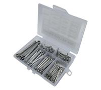 Surtido de 260 pines de acero inoxidable M1M5, 260 piezas, 260 piezas de plástico de acero inoxidable, adecuados para almacenamiento, haciendo que tu proceso de trabajo sea más eficiente