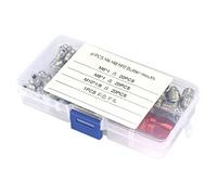 Surtido de accesorios de engrasador de metal con pistola de engrase de boca plana Lubricación mecánica Reemplazo de piezas