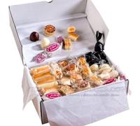 Surtido de Mazapán y Turrón, Caja de 2 Kg, Variedad de Mazapanes, Bombones, Almendras, Turrón Duro, Polvorón y Turrón Blando