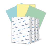 Surtido de papeles de colores Hammermill, papel para impresora azul y verde canario, 20 lb, 8,5 x 11, tama o carta, 3 resmas (1500 hojas)