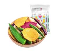 Surtido de patatas fritas de verduras, 60 g, frescas, fragantes y crujientes, con una variedad de sabores(2bag)