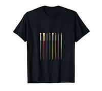 Surtido de pinceles para artistas, pintores y manualidades Camiseta