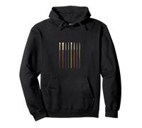Surtido de pinceles para artistas, pintores y manualidades Sudadera con Capucha