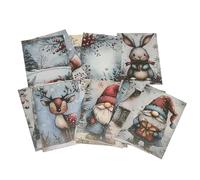 Surtido de tarjetas de Navidad, 20 piezas con una variedad de mensajes, hermosas tarjetas de felicitación navideñas, para compartir mensajes para adultos, estudiantes, amigos, familia, hija, profesor