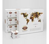 Surtido de tés e infusiones en expositor. Expositor con 12 cajas de 15 pirámides cada una (180 bolsas de tés variados)