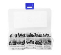 Surtido de transistores, Akozon DIY Kit 200 piezas 10 valores NPN PNP TO-92 BC327-BC558
