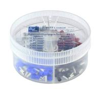 Surtido dembouts simples Vogt Verbindungstechnik 0,50 mm² 2,50 mm² blanco, gris, rojo, negro, azul 400 unidades