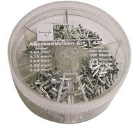 Surtido dembouts simples Vogt Verbindungstechnik 625388 0,50 mm² 2,50 mm² metal 500 unidades