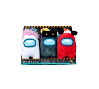 Famosa Softies - Among Us, Peluches Surtidos del Juego Online de 30 cm con Diferentes y Divertidos Accesorios como los del Juego, Suave, blandito y Relleno de Fibra reciclada - Aleatorio (760021083)