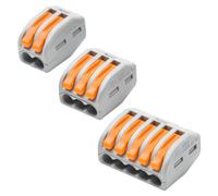 Surtido regletas de palanca 0,08-4mm wago 50 uds