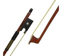 SURVEAL Arco de violín Prossional Brasilwood con la mejor cola de caballo de Mongolia y el mejor elástico para principiantes (4/4)