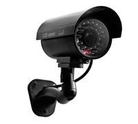 Surveillance Camera CCTV Camera Dummy Office & Stationery Strass para manualidades (negro, 16 x 9 x 8 cm)