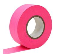 Survey Tape, Fluorescent High Visibility, Non-Adhesive Weather Resistant, Fluorescent Flagging Tape Assorted, Marking Ribbon For Construction Sites, Boundaries, Workplace, Outdoor, Garden, Plant