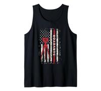 Surveyor American Flag Camisa Ingenieros Land Mujeres Hombres Camiseta sin Mangas