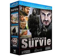 Survie - Coffret 3 films : Le territoire des loups + La route + Les chemins de la liberté [Francia] [Blu-ray]