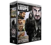 Survie - Coffret 3 films : Le territoire des loups + La route + Les chemins de la liberté [Francia] [DVD]