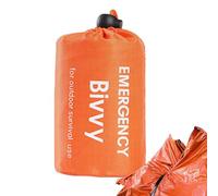 Survival Blanket Sleeping Bag - Thermal Shelter Gear, Waterproof Lightweight Sleeping Bag Survival Kit, Compact Portable Thermal Protection Sleepings Bags System For Outdoor