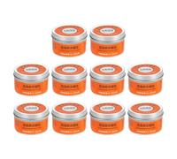 Survival Candle - 10 Pieces Windproof Candles With Iron Box, 26-30 Hours Burning Candles 80g Each, For Hiking Travel Adventure Backpacking Power Failure Outdoor Survival