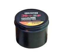 Survival Candles - 36 Hours Long Burning 3-Wick Candle | Camping Light, Portable Jar Lamp, Wind Resistant Flame, Long-Lasting Wax | For Survival Preparedness, Outdoor Activities, Hiking, Cam