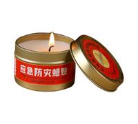 Survival Candles - Soybean Wax, Emerģency Candle Long Burning | Wind-Resistant Unscented Light Source, Emerģency Candles For Camping, Fishing Trips, Picnics, Barbecues, Power Outages, Outdoor Survival