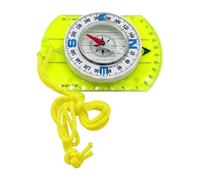 Survival Compass - 4 Inch Compass | ABS - Hiking Navigation Tool with Lanyard for Camping Orienteering Fishing and Outdoor Travel Use Durable Light Design Ideal for Trips