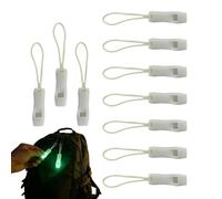 Survival Whistle | 10 Pieces Glowing Safety Zipper Pull Sound Tool | Multi-use Lanyard Doubles As A Functional Zipper Pull And Reliable Safety Tool For Various Daily And Outdoor Demands. As A