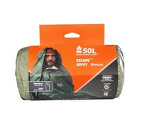 survive outdoors longer with Hood-Green Sol Escape Bivvy con Capucha-Verde, Talla única