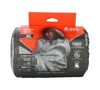 survive outdoors longer XL with Hood-Grey Sol Escape Bivvy Capucha-Gris
