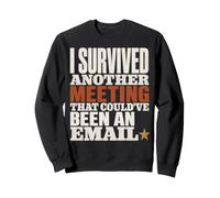 Survived Another Meeting Could've Been Email Sudadera