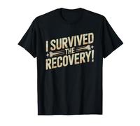 Survived Wife'S Hip Replacement Husband Hero Recovery Camiseta