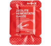 Survivex Gasa hemostática, gasa de coagulación rápida de la sangre para heridas, kit de vendaje hemostático, 3 pulgadas x 4 pies, 1 unidad