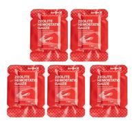 Survivex Gasa hemostática, gasa de coagulación rápida de la sangre para heridas, kit de vendaje hemostático, 3 pulgadas x 4 pies, 5 unidades