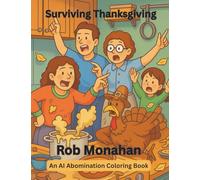 Surviving Thanksgiving: The Official Adult Coloring Book of Dysfunctional Gratitude (An AI Abomination Coloring Book)