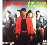 SURVIVOR (AOR GROUP) - AMERICAN HEARTBEAT 7 INCH (7" VINYL 45) GERMAN SCOTTI BROTHERS 1982